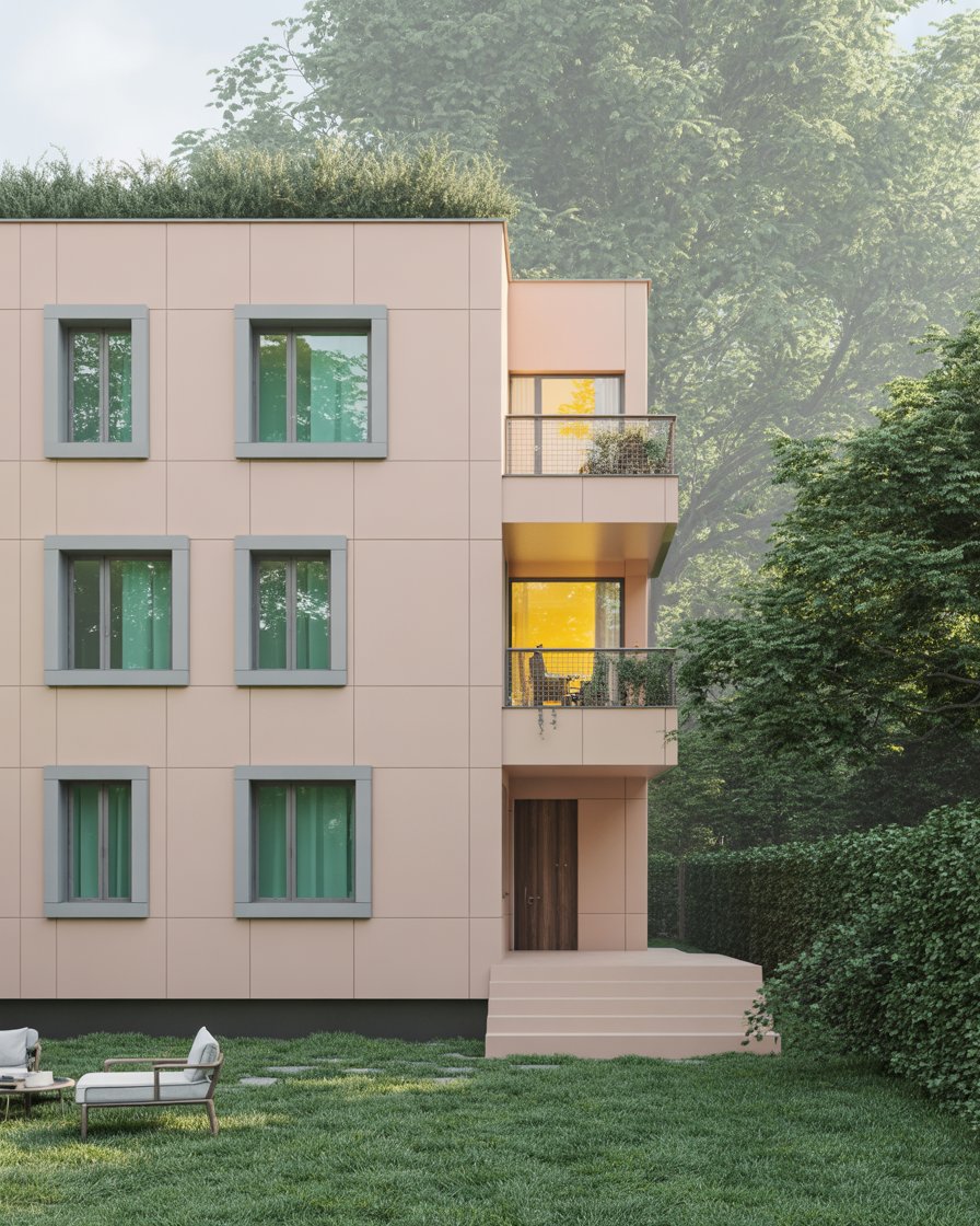 a photograph of a modern three story res_iUGoXRD Qoip6CH0pxf4Cg_BFyqzEo_QryEEo6ZQwi_Jg